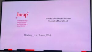 Somaliland and France’s INRAP Strengthen Cooperation on Archaeological Heritage Preservation. 11 711909967 1335189178801126 4199766659774245395 n
