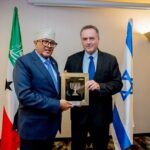 Israeli Defense Minister Katz and President Abdirahman Mohamed Abdullahi Irro in Jeruselam