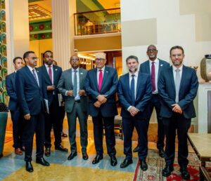 Israel Finance Minister Pledges Support to Somaliland in Overcoming Global Banking Barriers During Historic Jerusalem Meeting. 11 Israeli Finance Minister Bezalel Smotrich with Delegation from Somaliland icluding President Abdirahman Mohamed Abdullahi Irro