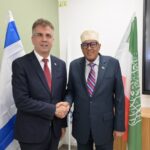 Minister of Energy and Infrastructure of Israel meet with President of Somaliland and his delegation