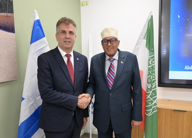 Minister of Energy and Infrastructure of Israel meet with President of Somaliland and his delegation