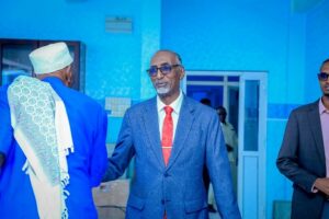 Somaliland Interior Minister Meets Elders Committee Leading Peace Process in Awdal and Selel Regions. 16 Minister of Interior and Security Abdalle Mohamed Arab with a committee of lawmakers from the House of Elders Guurti1