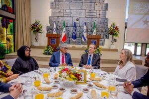 Somaliland President Irro Declares Israel First Nation to Recognize Somaliland During Historic State Visit Speech. 19 Somaliland Israel Rleaders
