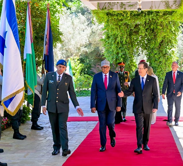Somaliland President welcoming in israel