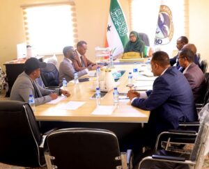 meeting between the Social Affairs Committee of Somalilands House of Representatives and senior officials from the Ministry of Health Development